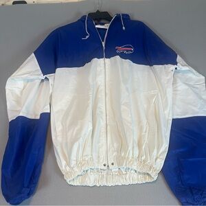Vintage 90s Buffalo Bills Rainmate III PVC Rain Jacket - Size Large - Retro NFL